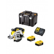 Pilarka tarczowa DEWALT DCS391P2 18V 165mm 2x5Ah