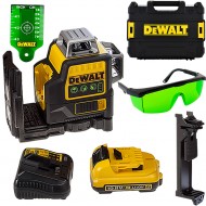 Laser krzyżowy DCE089D1G + statyw Dewalt DE0881T