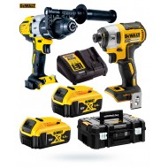 Zestaw COMBO DeWALT DCK276P2T DCD996 + DCF887