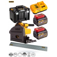 Zagłębiarka DEWALT DCS520T2R 54V 2x6Ah DCB546 szyn