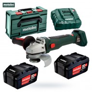 Szlifierka 18V 2x5,2Ah WB18 LTX BL 125 Metabo