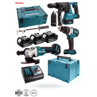 Zestaw COMBO 3 elektronarzędzi Makita DLX3092TJ