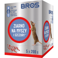 BROS granulat na myszy i szczury  1000g (5x200)