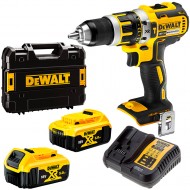 Wkrętarka 18V udar 60Nm 2x5Ah BRUSH TSTAK DeWALT