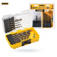 Zestaw wierteł do metalu 19szt BLACK&GOLD DeWALT