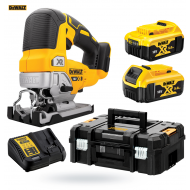 Wyrzynarka DEWALT DCS334P2 18V 135mm 2x5Ah gł/cię