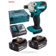 Zakrętarka udarowa 18V 155Nm 2x3Ah MAKITA MackPak