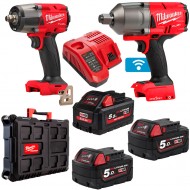 Klucze udarowe 3/4" 1/2" MILWAUKEE M18FPP2AS-553P