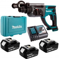 Młotowiertarka 18V SDS+ 3x5Ah MAKITA DHR202RTE3