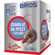 BROS granulat na myszy i szczury  1000g (5x200)