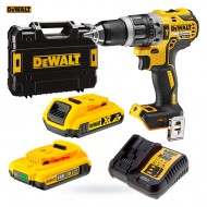 Wkrętarka DEWALT DCD796D2 udar 18V 2x2Ah 70N BL