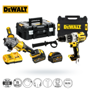 Zestaw DEWALT DCK2055T2T wkrętarka + szlifierka