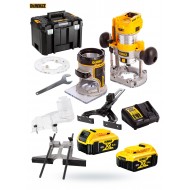 Frezarka górnowrzeciono 18V 2x5Ah DeWalt DCW604P2