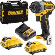 Wkrętarka 12V BL 8 Nm 2x2Ah kufer DeWALT